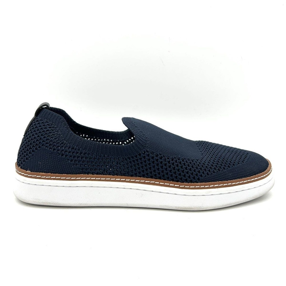 Talbots Navy Blue Knit Mesh Slip On Lifestyle Sneakers Women's Size 9